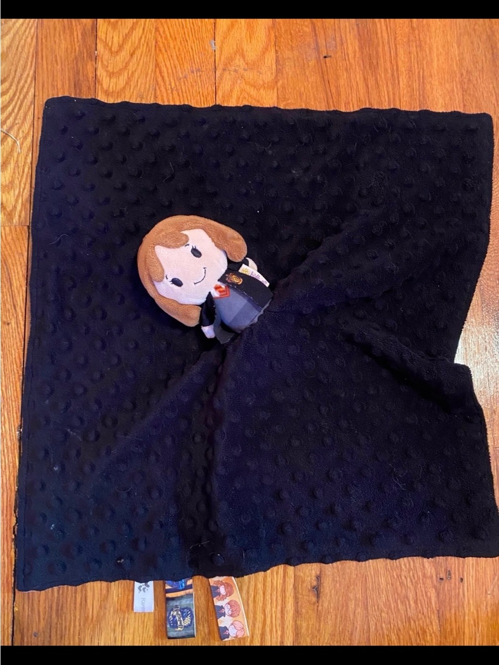 ITTY BITTYS Harry Potter Security Blanket Lovey Handmade 17" Hermione Granger